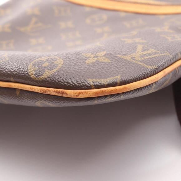 LOUIS VUITTON Brown Monogram Leather Shoulder Bag - Picture 9 of 14